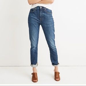 Madewell The High-Rise Slim Boyjean
